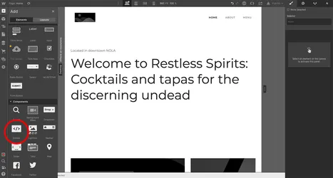 Find the "embed" element