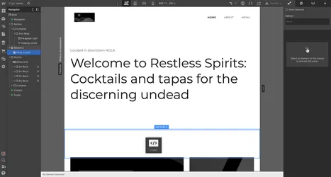 Add the embed element to your layout