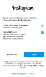 2. Connect an Instagram source