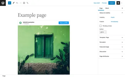 Voila. Your embedded post.